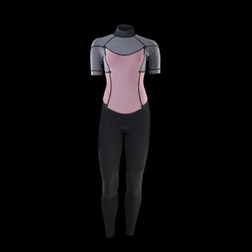 Element 3/2 Kurzarm Back Zip Neoprenanzug Damen