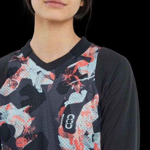Jersey Scrub LS women