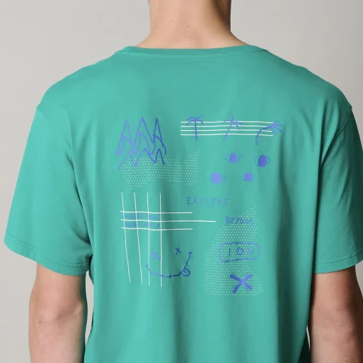 T-Shirt Graphic Kurzarm Herren